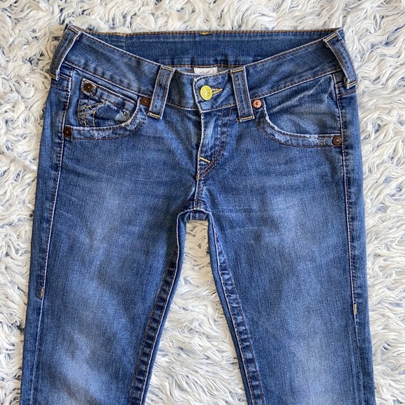 True Religion Blue Jeans Size 27 - Picture 3 of 13